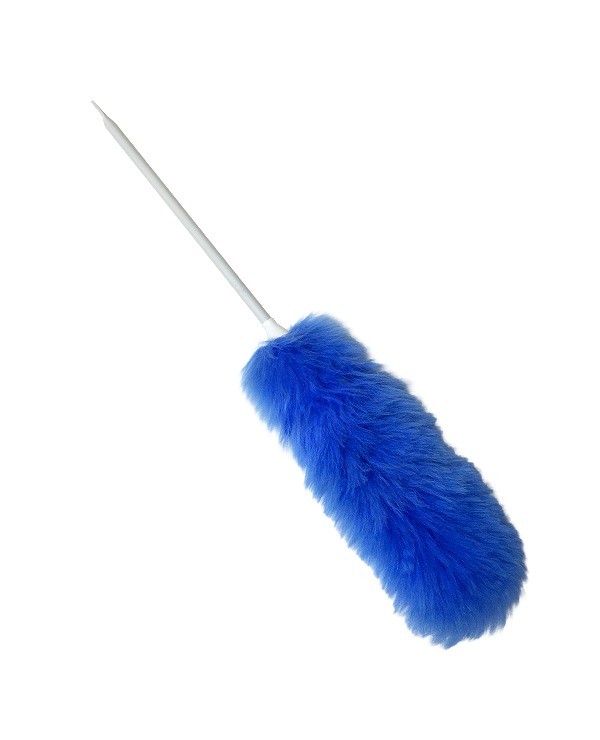 Lambswool Duster 1 Section Blue