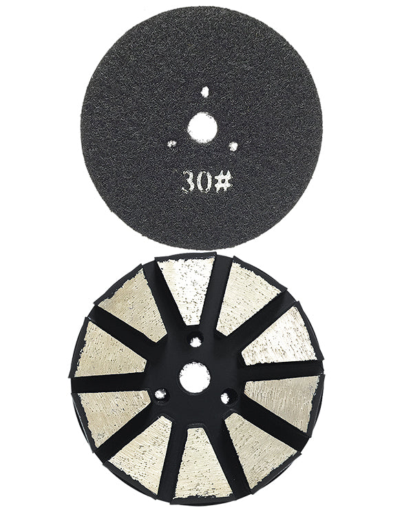 Metal Diamond Pad 30 GRIT 3" EA