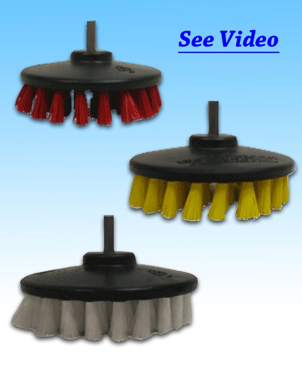 Coarse, Medium, or Soft Drill Brush