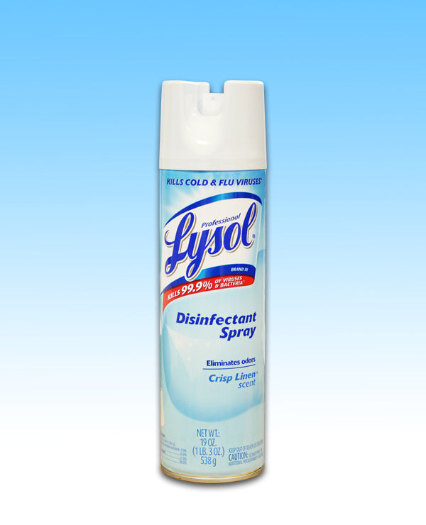 Lysol Disinfectant Spray Crisp Linen Aerosol