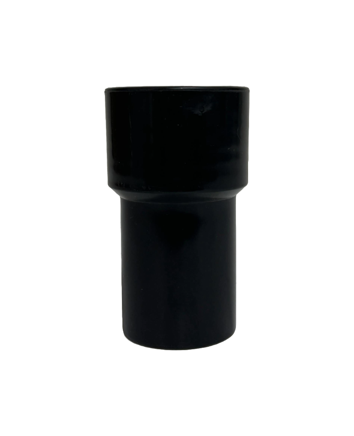 Hose End Black 1.5" Non-Swivel for Janilink Carpet Extractors