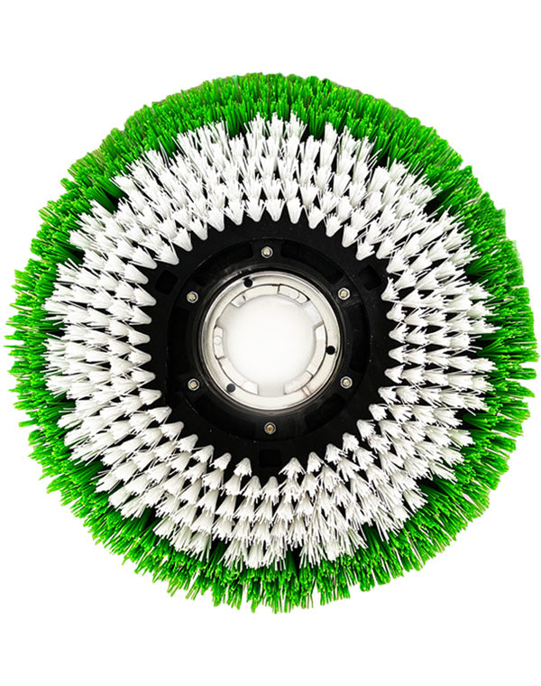 JL 15" GREEN ROTARY SCRUBBING BRUSH G/W