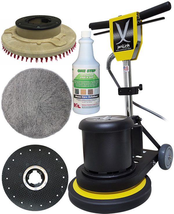 JL Mini Buffer For Countertops and Stairs 12"