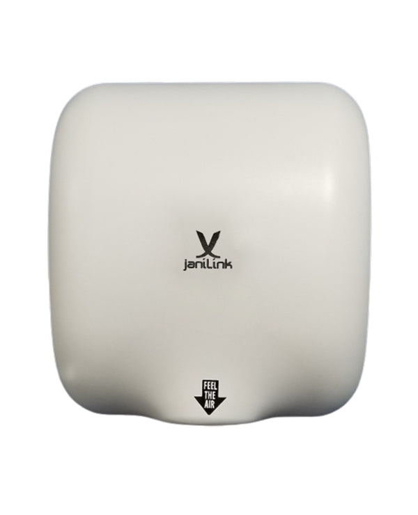 Typhoon Commercial Touchless Automatic Hand Dryer with heater – White