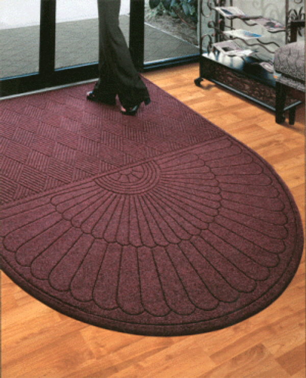Small entryway floor mat