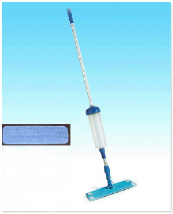 24 Floor Finish Flat Wax Applicator Mop - White with Looped Ends —