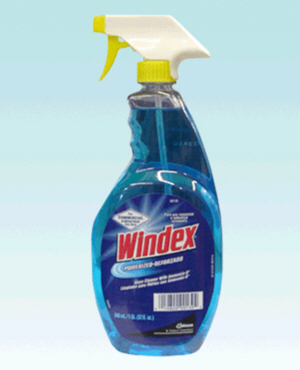 Windex® RTU Powerized Glass Cleaner w/ Ammonia-D® (32 oz. Spray Bottles) -  Case of 8 —